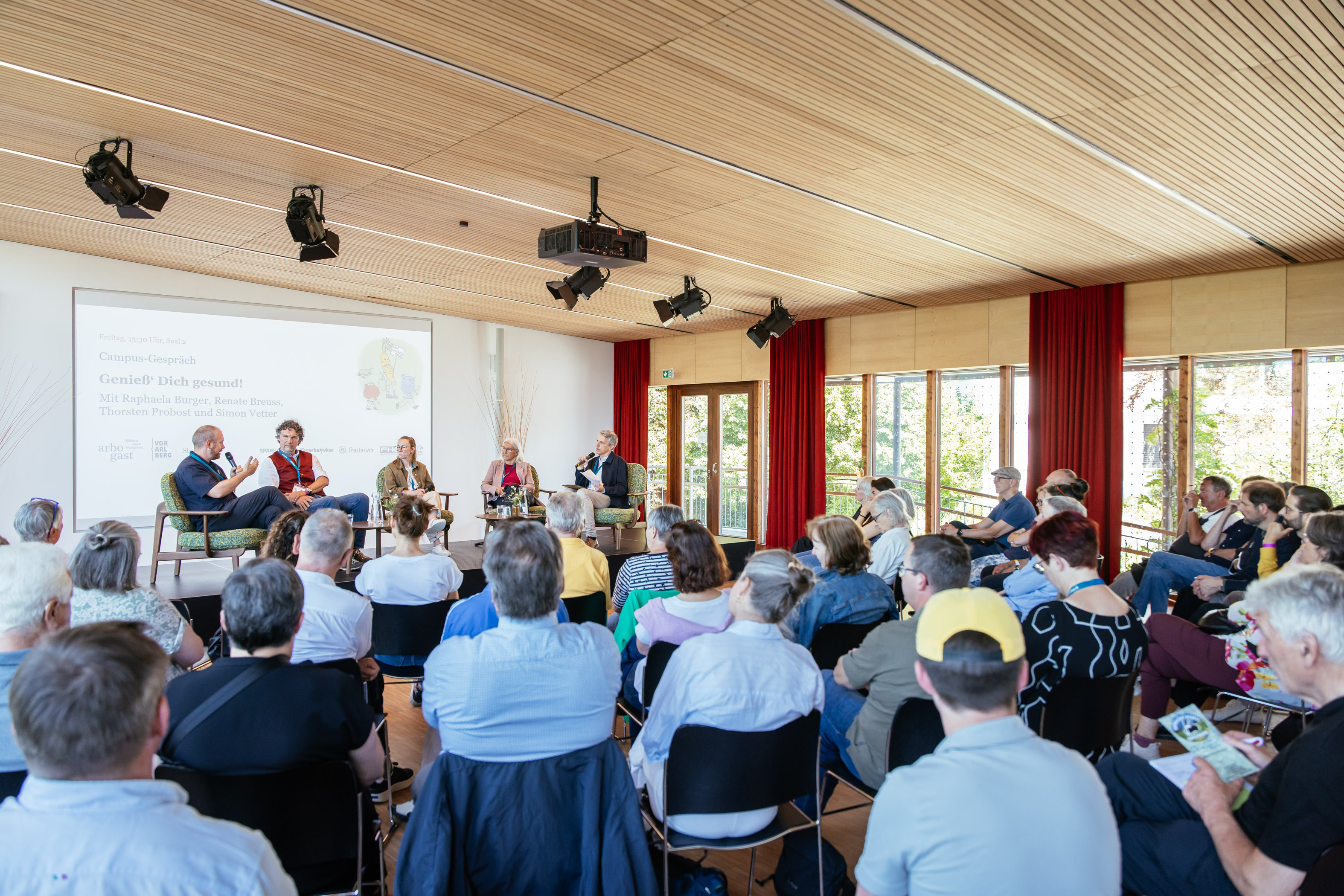 Podiumsgespräche beim Food Campus Arbogast 2026