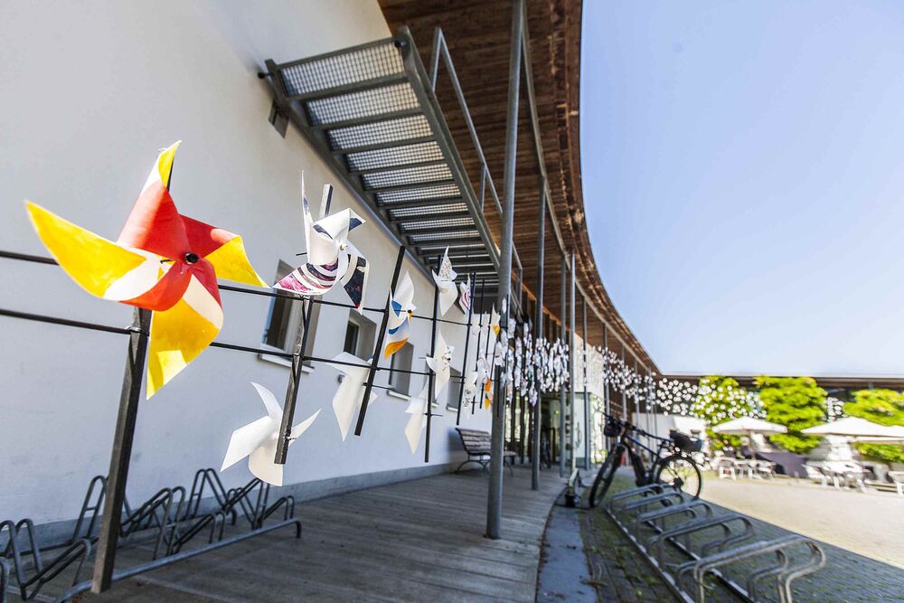 Installation Anna Rubin Windräder