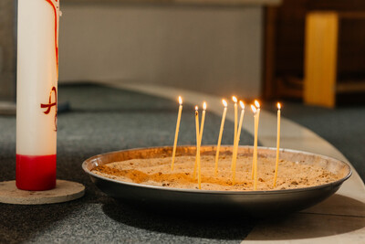 Arbogast Kapelle Kerzen 