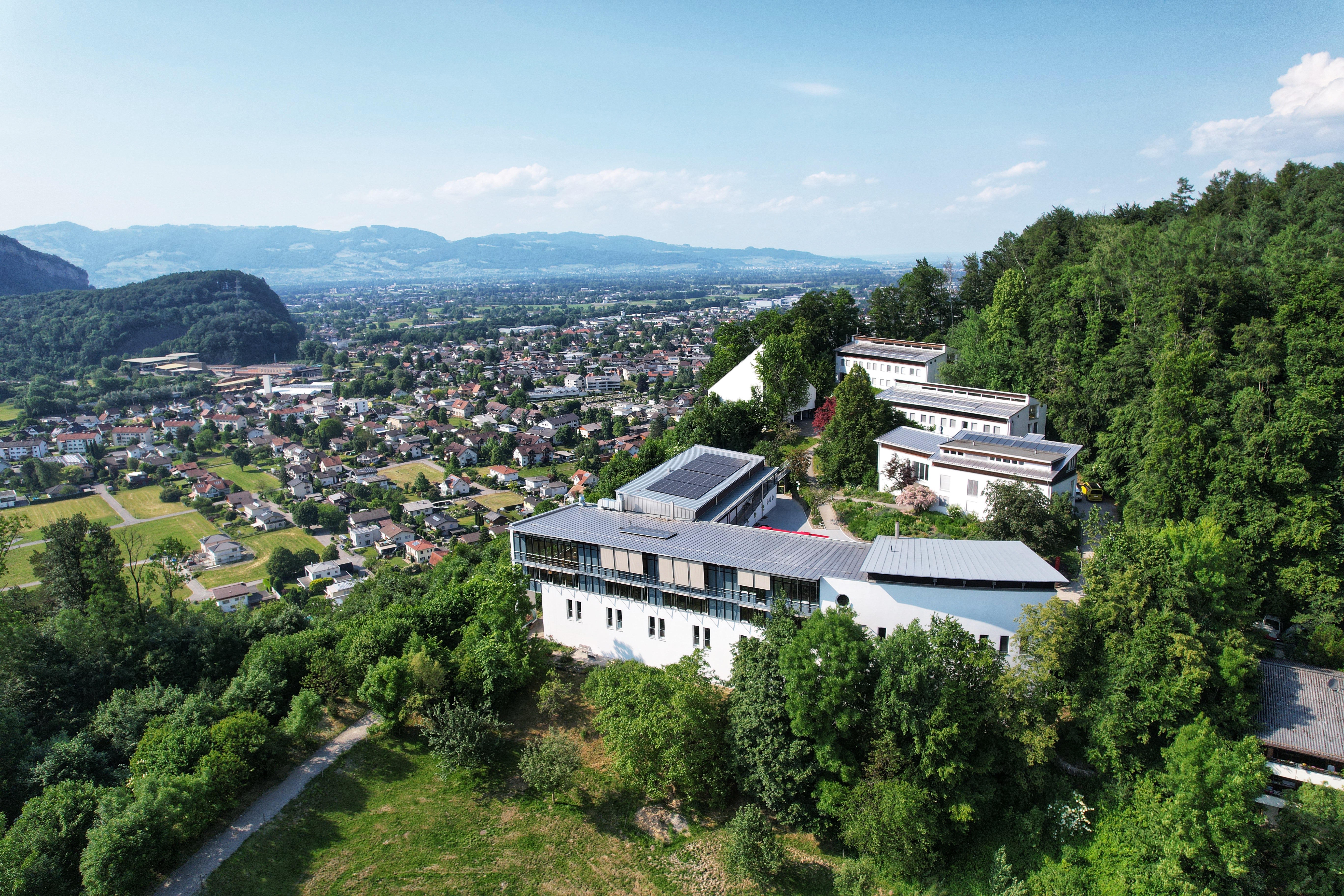Arbogast Haus von oben